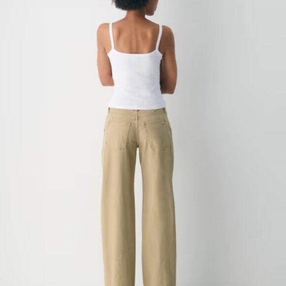Artizia Low-rise cotton canvas carpenter pants - Picture 5 of 8